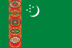 Turkmenistan flag