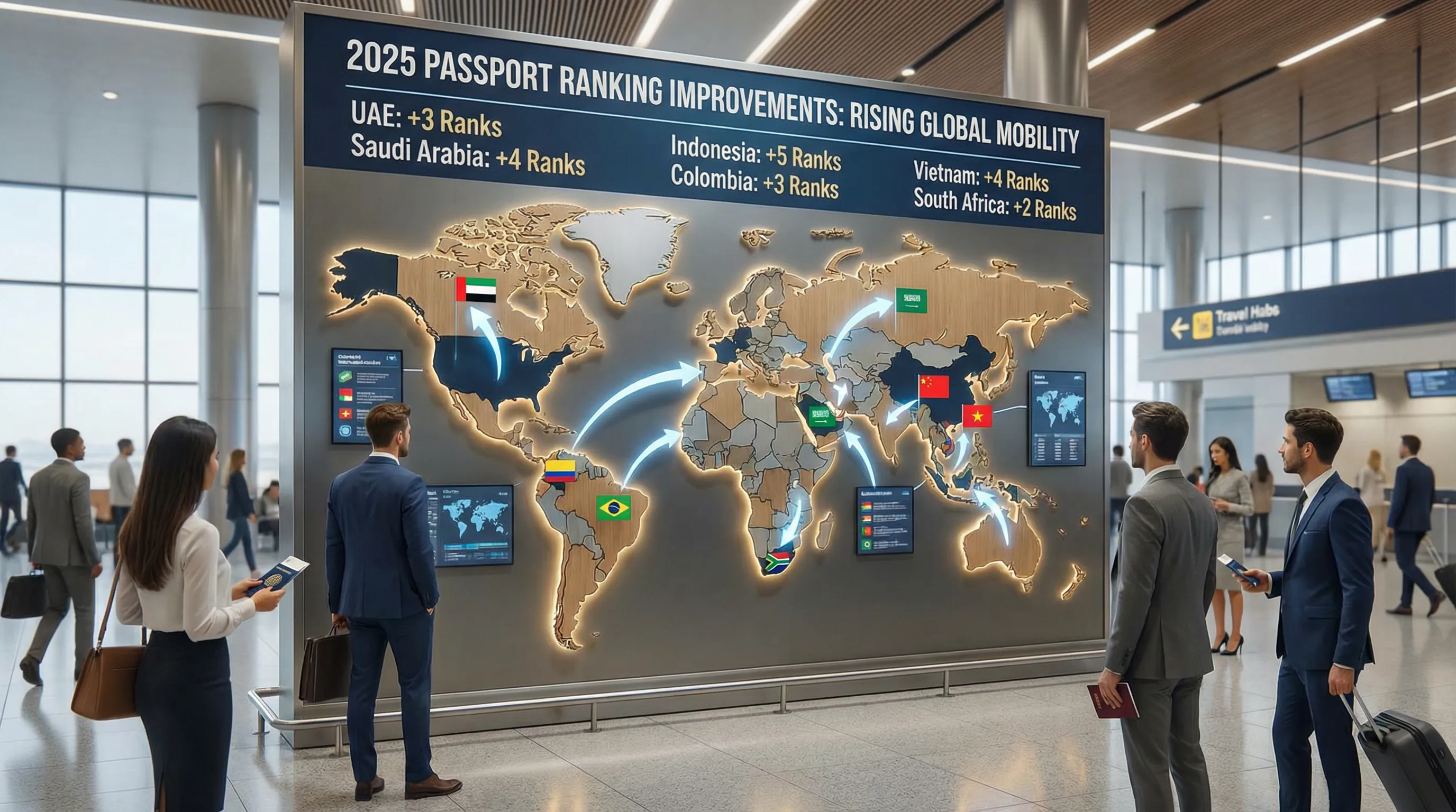 Countries That Improved Their Passport Ranking in 2025