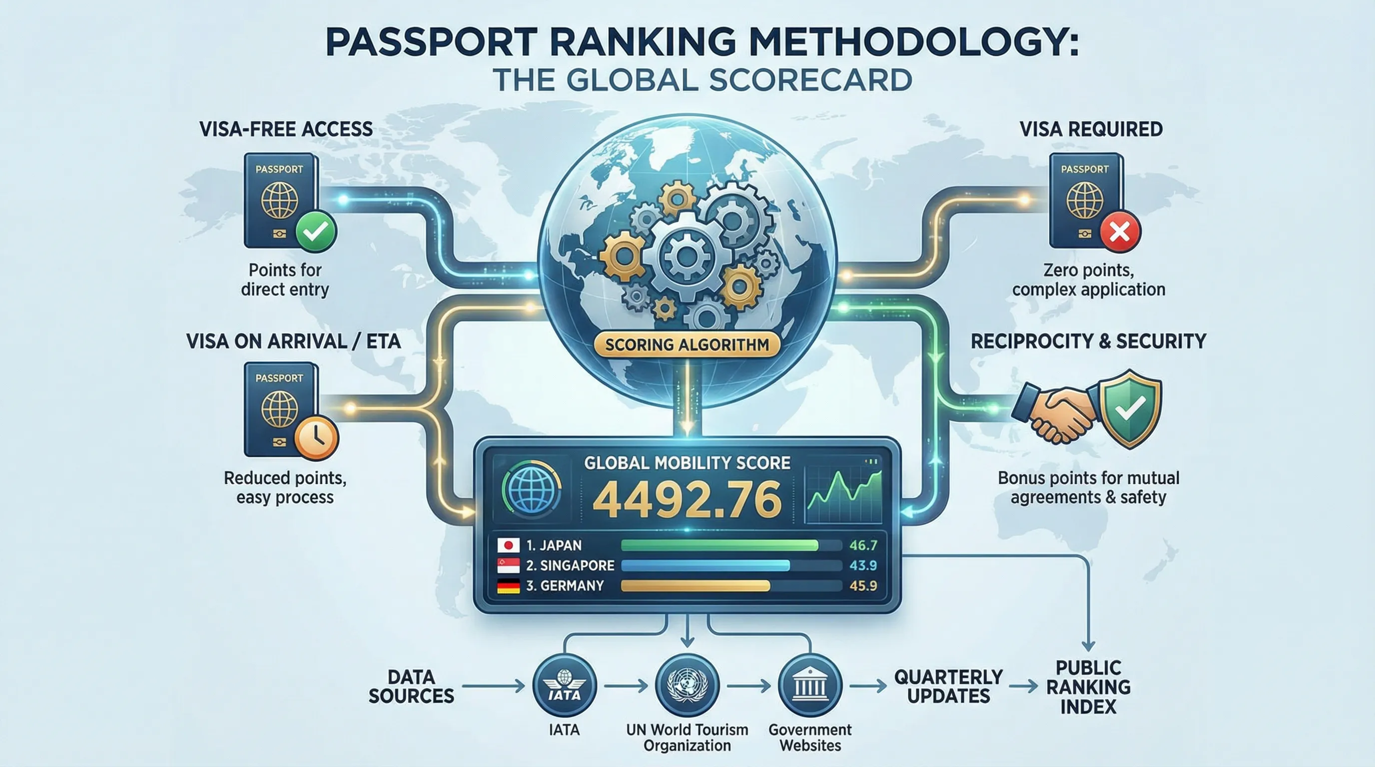 How Passport Rankings Are Calculated: The Full Methodology Explained